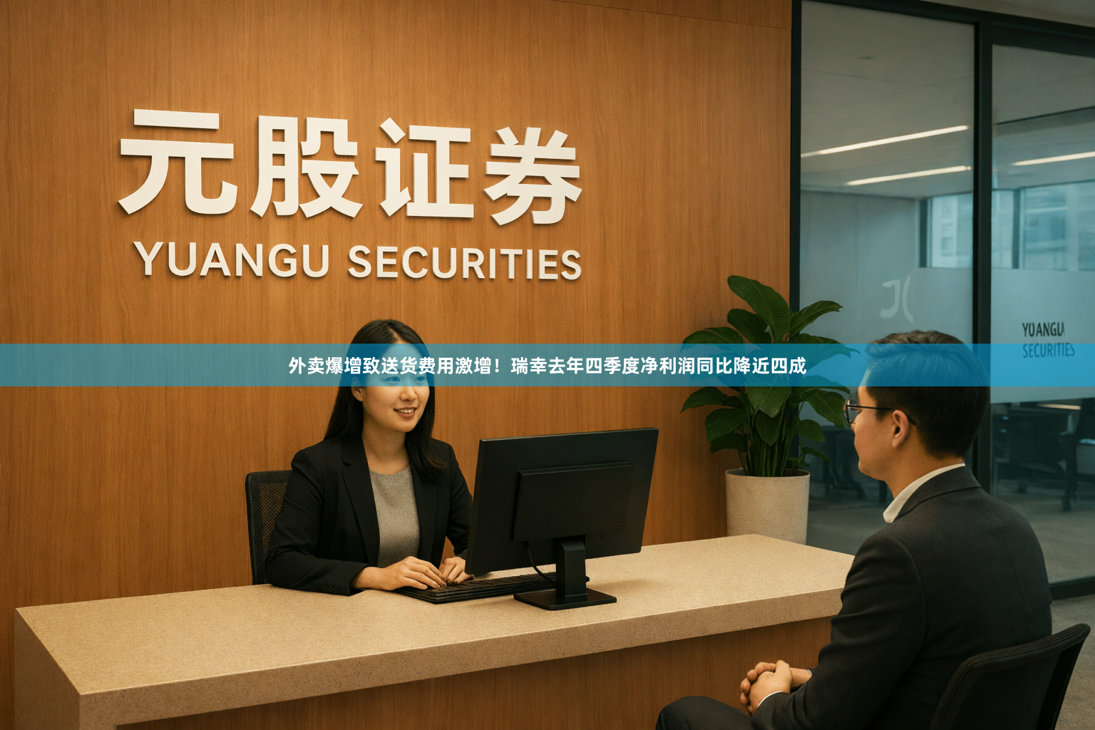 外卖爆增致送货费用激增！瑞幸去年四季度净利润同比降近四成
