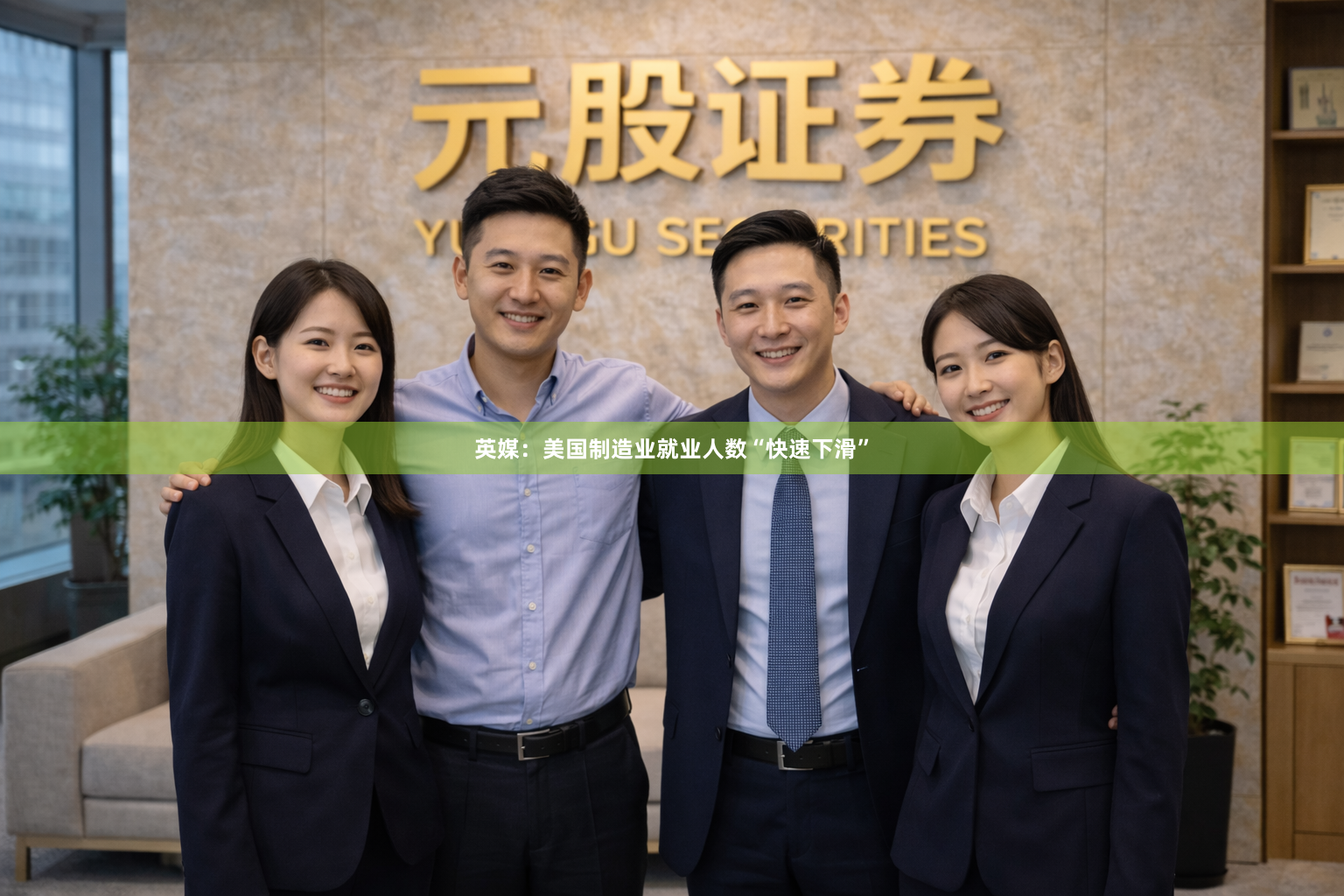 英媒：美国制造业就业人数“快速下滑”