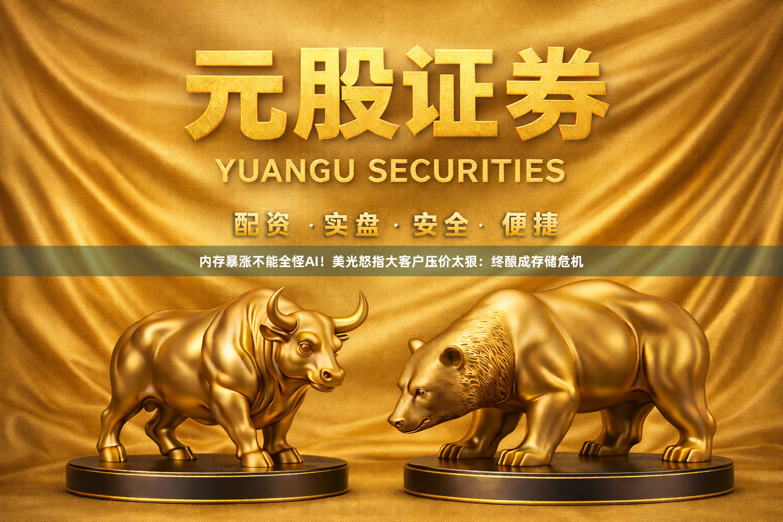 内存暴涨不能全怪AI！美光怒指大客户压价太狠：终酿成存储危机