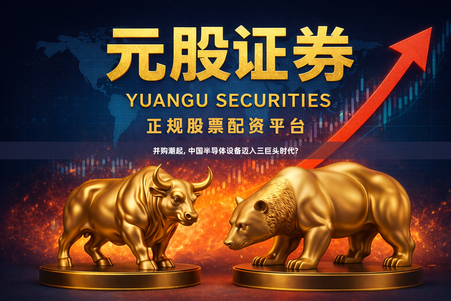 并购潮起, 中国半导体设备迈入三巨头时代?